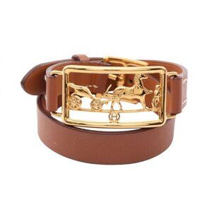 Hermes Bracelet Carre Leather